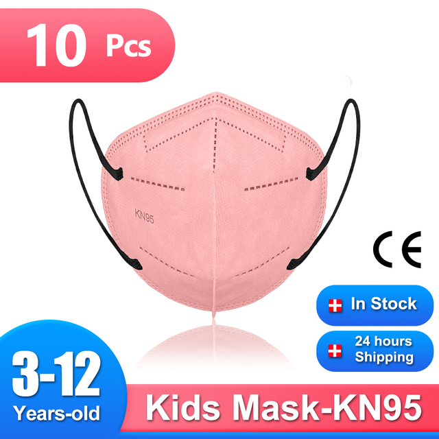 Children FFP 2 Masks 4-12 Years Mascarillas FPP2 Ninos homology ada Spain 5 Layers KN95 Children Masks Morandi ffp2fan Child