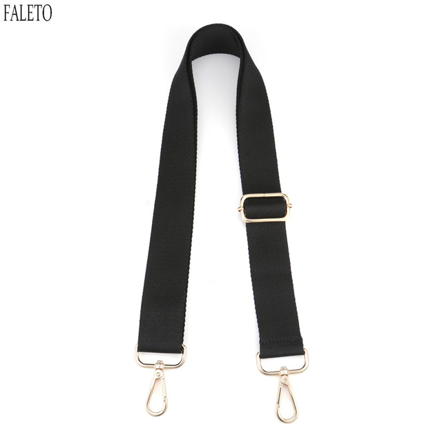 Faleto Polyester Purse Wide Shoulder Strap Replacement Adjustable Strap Fashion Crossbody Handbag Bucket Bag Straps Unisex