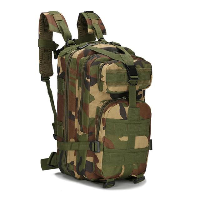 25L Army Backpack Unisex Outdoor Hiking Bag Military Tactical Trekking Bag Plaid Bag