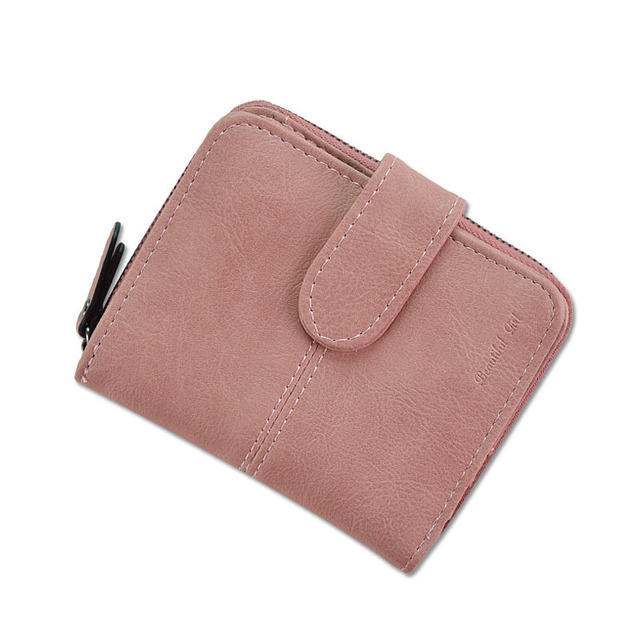 Women Small Wallet for Credit Card Female Coin Purse Leather Wallet Fashion Short Clutch Lady Solid Mini Wallet Women Wallets