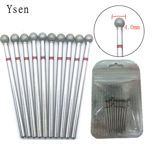 10pcsSet Diamond Nail Drill Bit Artery Electric Cutters For Pedicure Manicure Files Cuticle Burr Nail Tools Accessories