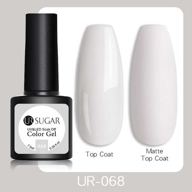 ur sugar 7.5ml gel nail polish nail color soak off uv gel varnish semi permanent uv gel nail art varnish base top coat