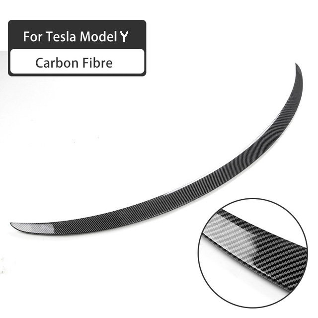 New 2022 model y/model 3 spoiler carbon fiber performance rear spoiler carbon fiber car body styling