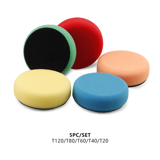 (Wholesale 1 set and 5 sets) SPTA 1 inch 2 inch 3 inch polishing pad set pad wool waxing sponge car polish buffing pad