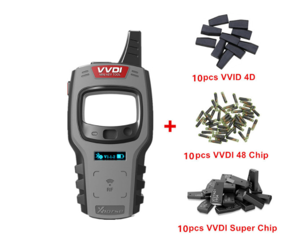 Xhorse VVDI Mini Key Tool Remote Key Programmer with Free 96bit 48- Clone Function Support IOS and Android Global Version