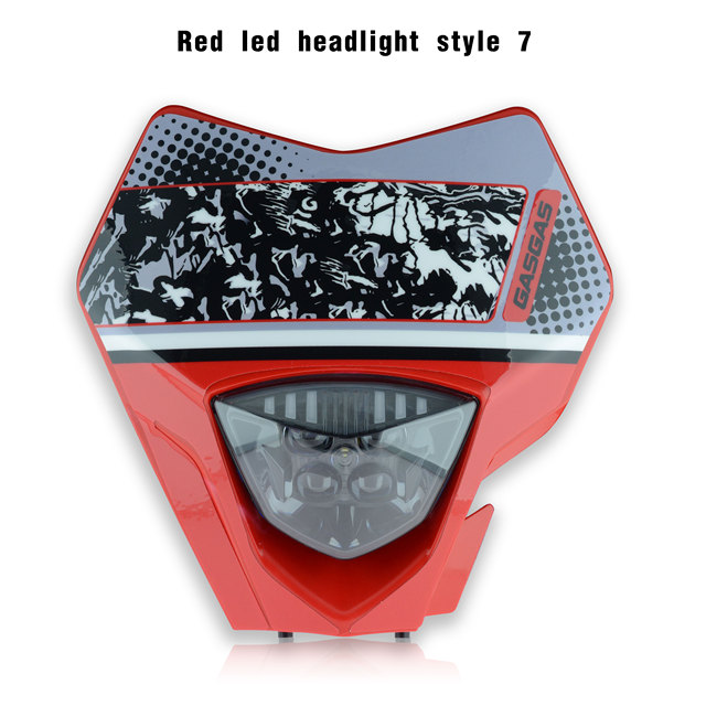 MCHMFG LED Crystal Motorcycle Headlight Headlight For Gasgas 2021-2023 EC 2021 2022 2023 Enduro Motorcycle