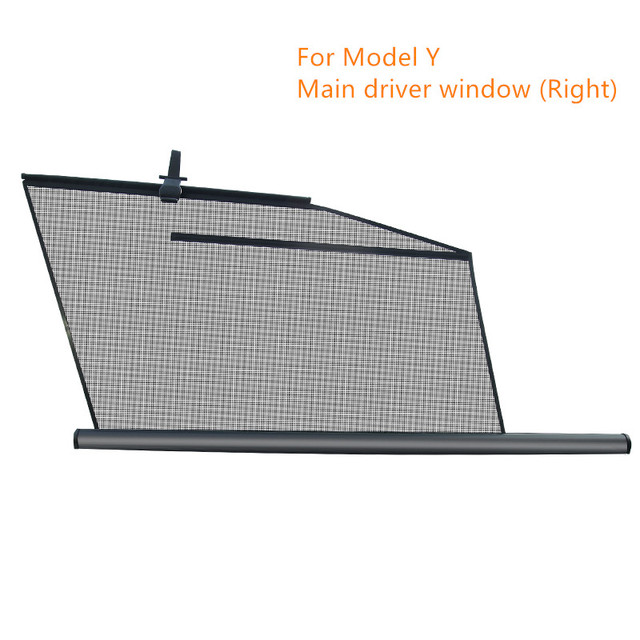 Side Window Sunshade For Tesla Model 3/Y Sunshade Car Curtain Heat Insulation Mesh Sun Visor Summer Protection Accessories