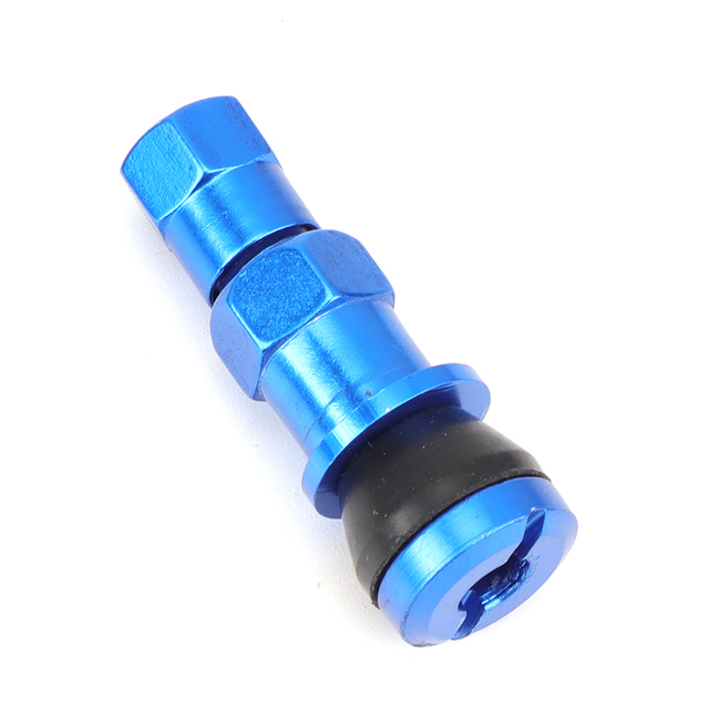 1PC Alloy Rubber Straight Valve/Curve Tubeless Tire Valve Bicycle Auto Parts Tire Valve Accessories 5 Colors