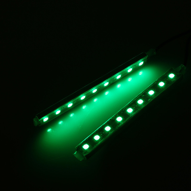 Car LED Foot Lights Neon Atmosphere Lamp Automobile Interior Ambient Lighting Decoration Accessories Cigarette Lighter Plug