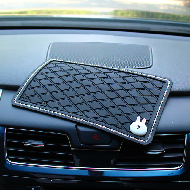 Car anti-slip mat, center console mat, silicone mat, sunglasses, mobile phone storage mat, auto parts, car decoration mat