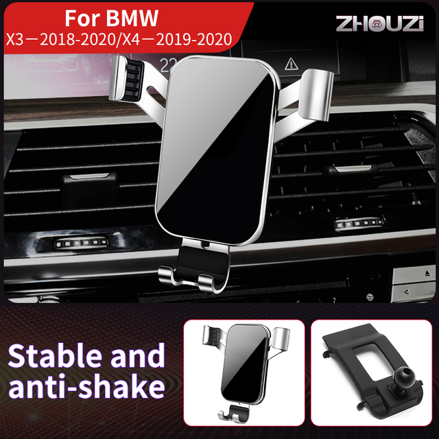 Car Mobile Phone Holder For BMW F21 F45 F30 F31 F10 F11 G30 G32 G38 G11 G12 F48 F49 G01 G02 F52 Mobile Phone Accessories Bracket