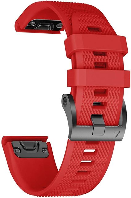 Original Silicone Band For /Fenix ​​6X /Fenix ​​6X Pro /Fenix ​​5X /Fenix ​​5X Plus Easy Fit 26mm Soft Silicone Strap Garmin Fenix ​​5X 26mm