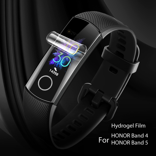 Soft Screen Protectors For Honor Band 5/ Band 5i Band 4 Running Hydrogel Film Anti Scratch Film For Huawei Band 3 4 Pro/3e 4e