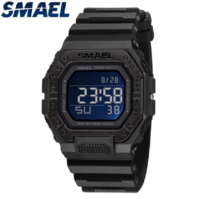 Sports Watches Man SMAEL Brand LED Watch Waterproof Military Digital Square Wristwatches Relogio Masculino Men Digital Watch