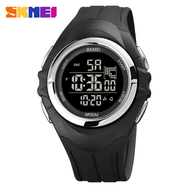 SKMEI Japan Digital Military Movement 5Bar Waterproof Men's Watch LED Light Stopwatch Wristwatch Relogio Masculino 1790