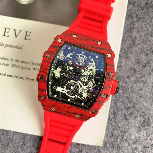 Full Function New Mens Watches RM Luxury Watch Men's Quartz Automatic Wrist Watches DZ Male Clock