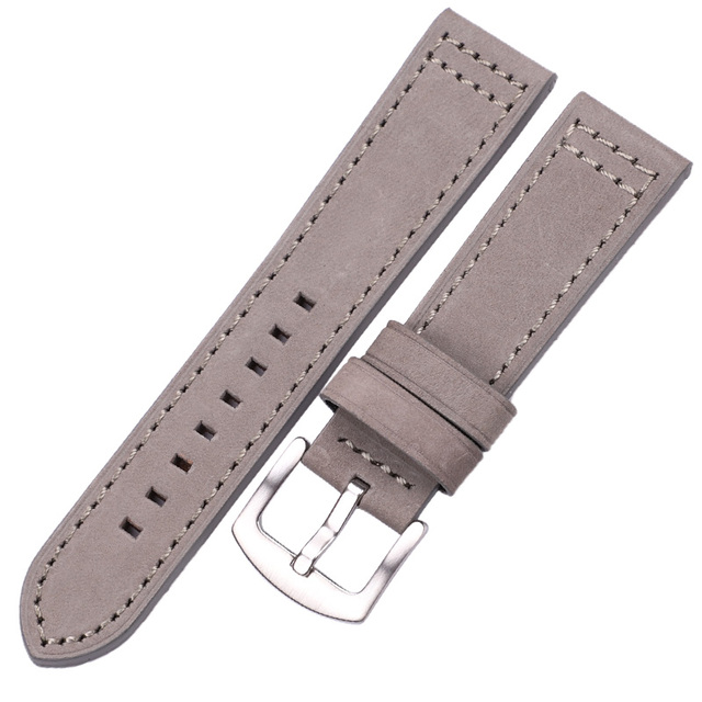 Cowhide Watches 18 20 22 24mm Women Men Quick Release For Samsung Gear S3 Genuine Leather Vintage Band Watch Strap