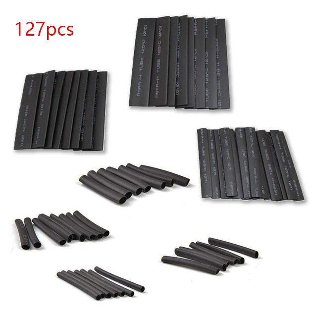 1200/800/50pcs Heat Shrink Butt Terminals Crimp Terminals Waterproof Welding Seal Electrical Connectors Marine Automotive Cable Stranding Wire