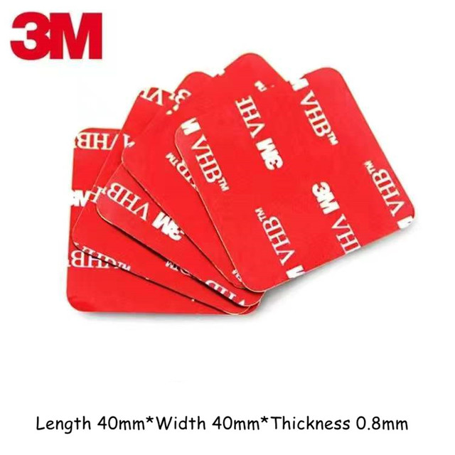 Transparent Acrylic Double-sided Adhesive VHB 3M Strong Adhesive Waterproof Patch No Trace High Temperature Resistance