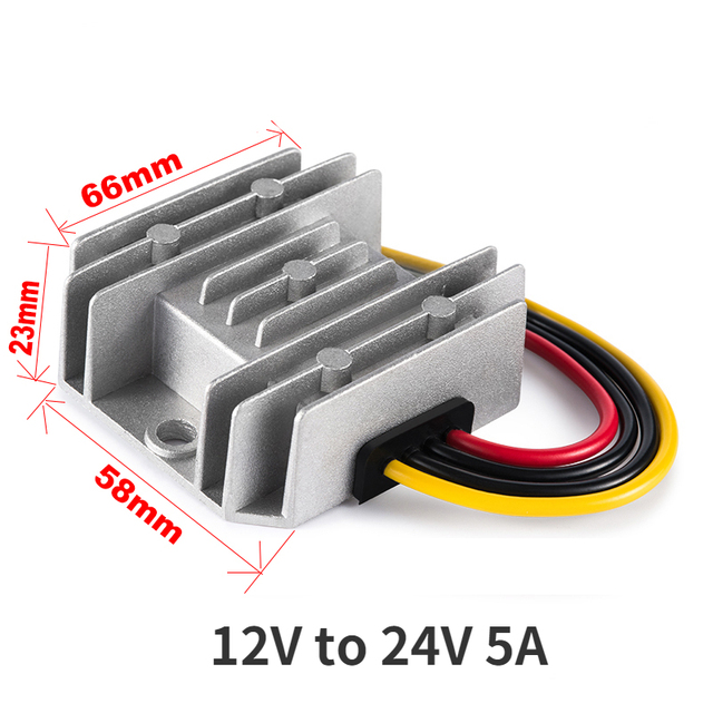 12 Volt to 19 Volt 12V TO 24V 19V 20A 15A 12A 10A 5A 3A 1A Boost Step-up DC DC Converter Power Supply Charger Car Laptop