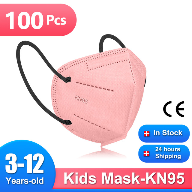 Morandi KN95 Baby Mask FFP2 Mascarillas FPP2 Certified Baby Health Protection Face Mask CE masque enfant ffp2fan niños FP2