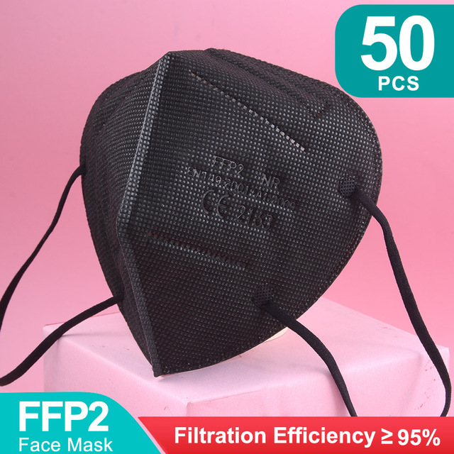 قناع ffp2 negras ffp2 متعدد الألوان ffp2 mascarillas kn95 mascarillas fpp2 قابل لإعادة الاستخدام ce قناع واقٍ الجهاز التنفسي fpp2 mascarillas