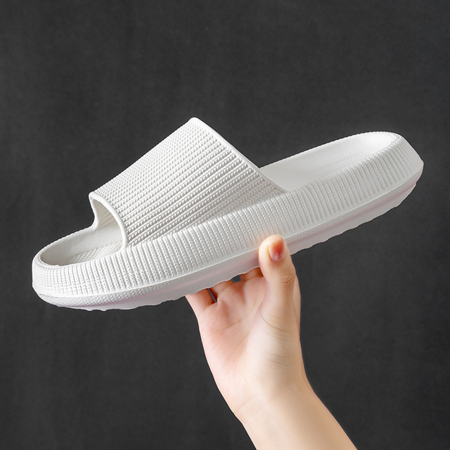 women thick platform slippers summer beach eva soft sole sandal men ladies indoor leisure bathroom anti-slip wedges shoes