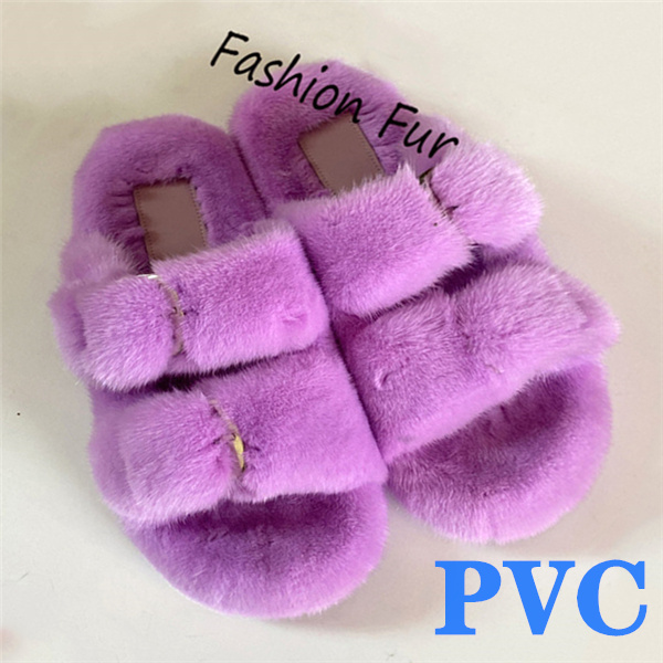 100% Genuine Mink Fur European Luxury Slippers Winter Indoor Slippers Women Slippers Women Slippers