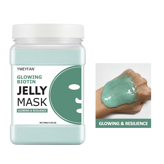 Hydro Jelly Mask Powder 500g Hydrogel Mask Vampire Face Skin Care Facial Mask Whitening VC Gold Rose Moisturizing Collagen Mask