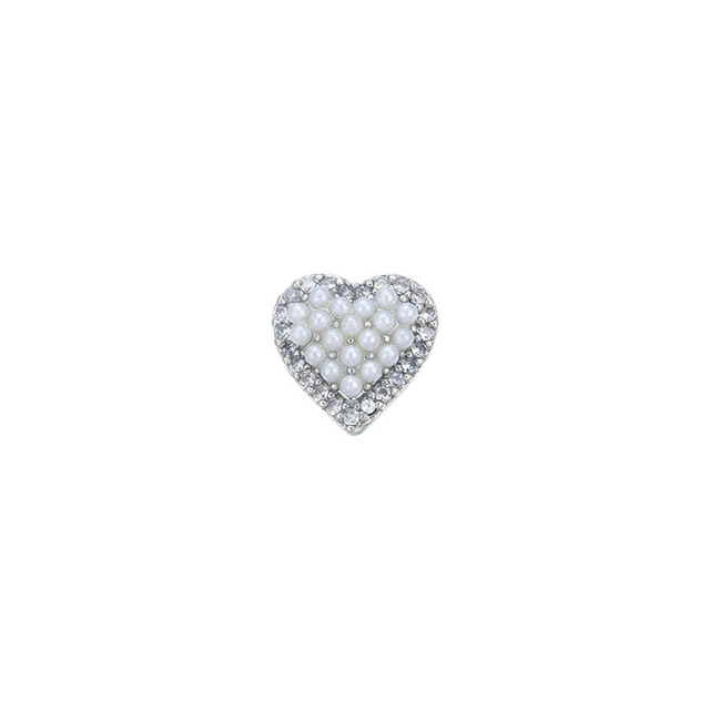 10PCS New Nail Art Love Diamond Explosion Japanese Super Flash Heart-shaped Zircon Nail Decoration Drill