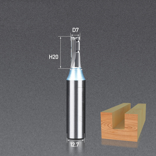 12.7 مللي متر shank-1pcs ، cnc الصلبة كربيد النجارة النقش راوتر بت ، 3 المزامير مستقيم الخشب الطحن القاطع ، TCT قطع نهاية مطحنة