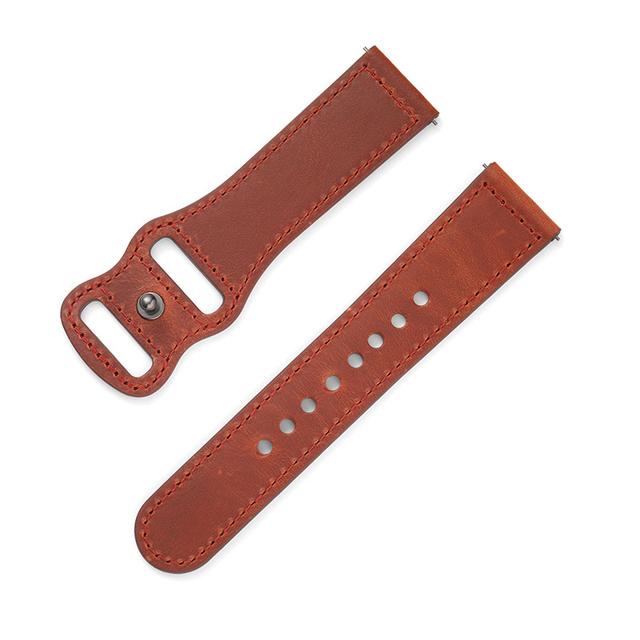 Sexingshow Men Watch Strap Shiny Skin Design Cowhide Watch Strap Genuine Leather Watchband 22mm Bracelet for Men Wrist Band