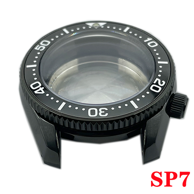 Watch modified parts solid 42mm sterile stainless steel SPB185/187 style watch case and bracelet suitable for NH35/36 movement