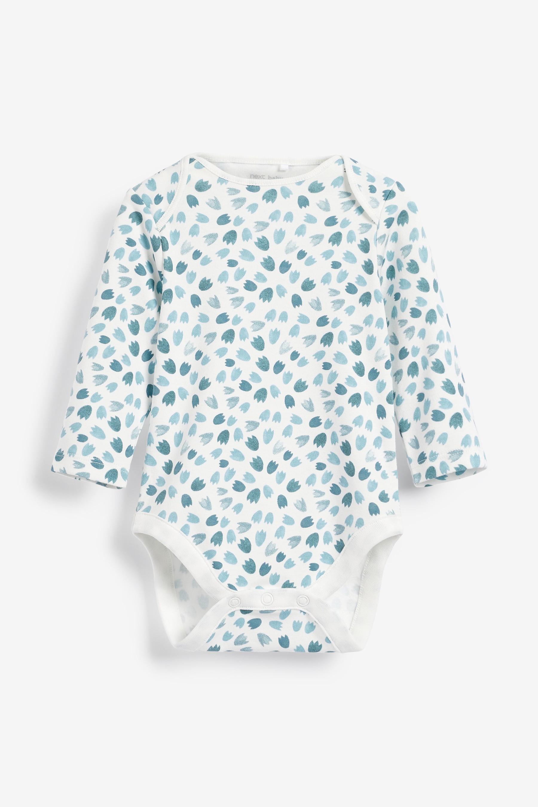 Baby 5 Pack Long Sleeve Bodysuits (0mths-3yrs)