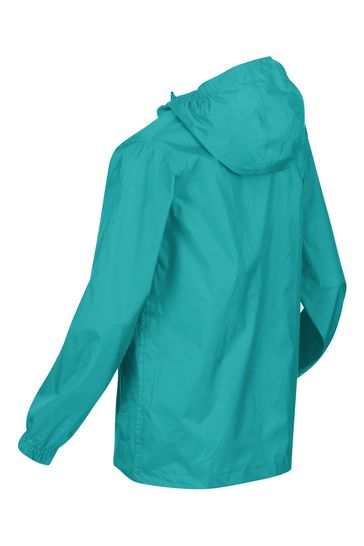 Regatta Kids Blue Pack It III Waterproof Jacket