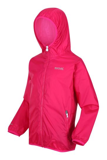 Regatta Lever II Pink Waterproof Shell Jacket