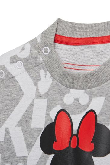 adidas Infant Grey Disney Daisy Duck T-Shirt And Leggings Set