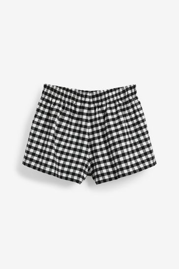 2 Pack Woven Bottom Short Pyjamas (3-16yrs)