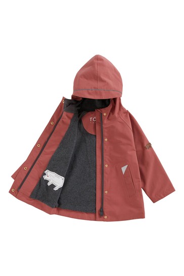 Töastie® Kids Rose Pink Waterproof Raincoat