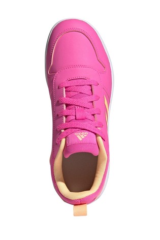 adidas Pink Tensaur Youth + Junior Trainers