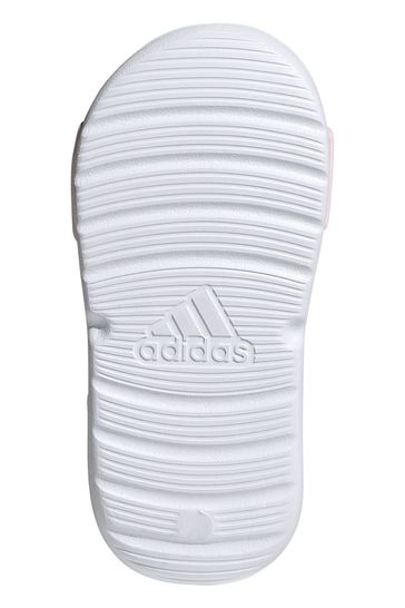 adidas Girls Pink Adilette Infant Sandals