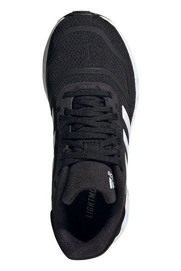 adidas Black Duramo 10 Youth And Junior Lace Trainers