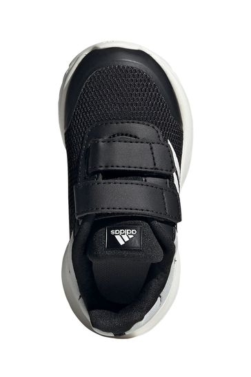 adidas Tensaur Run Infant Black Strap Trainers