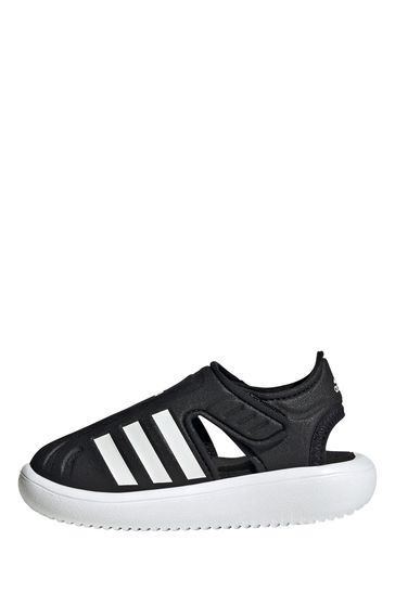 adidas Infant Black Adilette Sandals