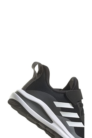 حذاء رياضي أسود FortaRun Youth + Junior من adidas