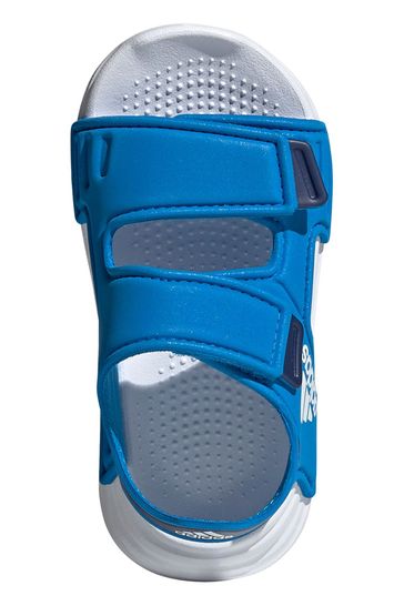 adidas Blue Adilette Infant Sandals