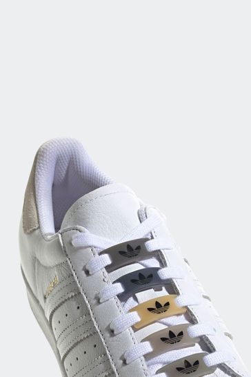 adidas Womens White Superstar Trainers