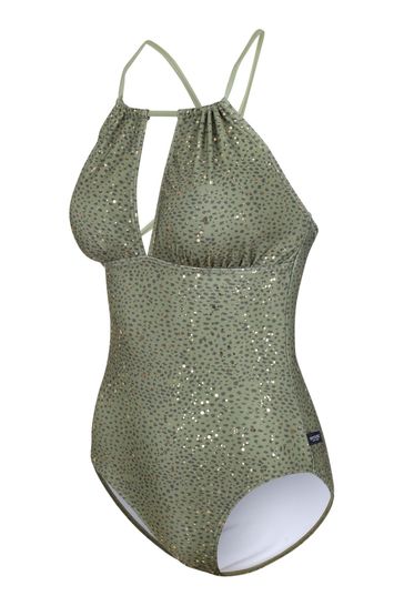 Regatta Green Halliday Swimming Costume