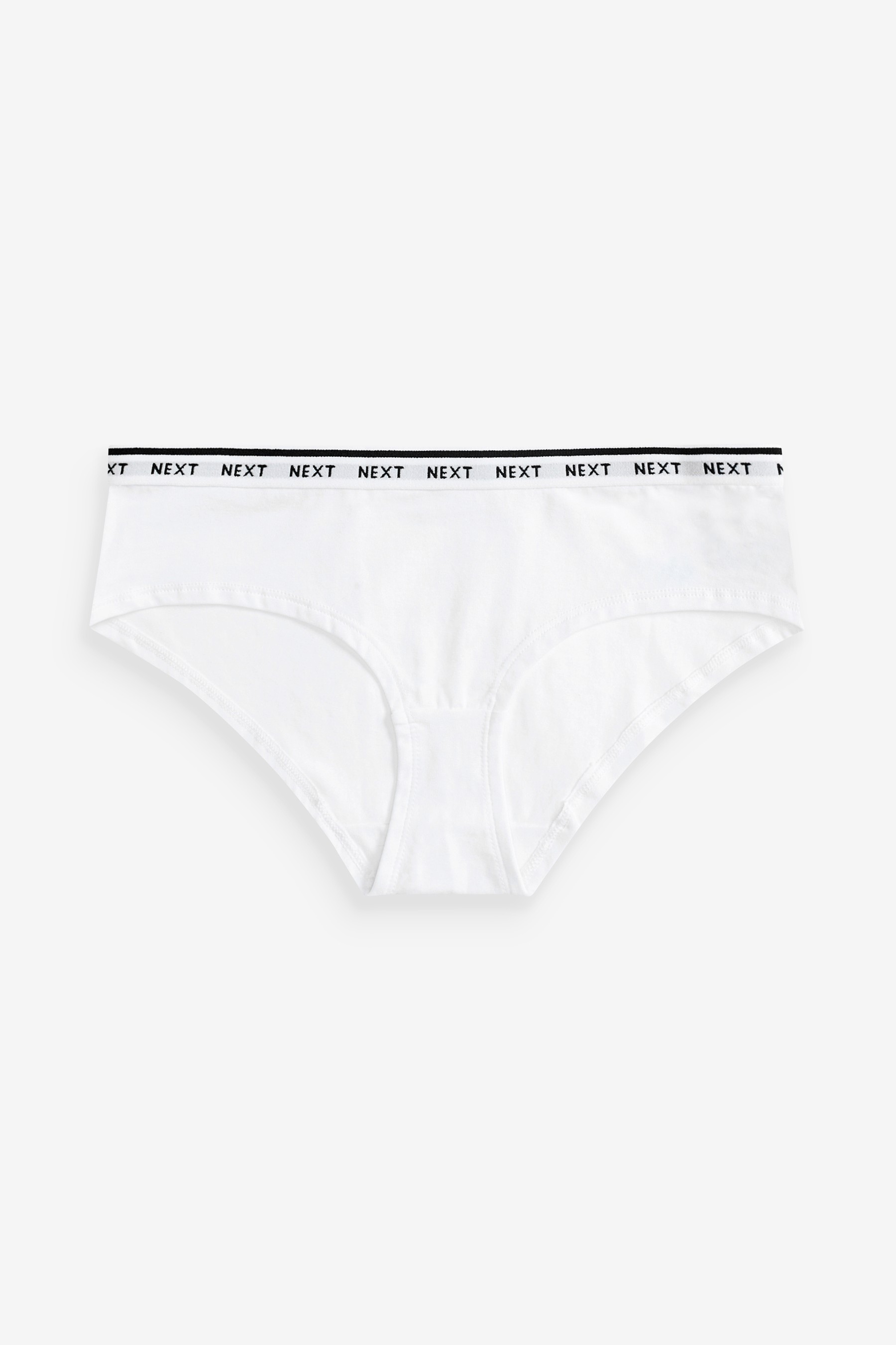 Cotton Rich Logo Knickers 7 Pack Short