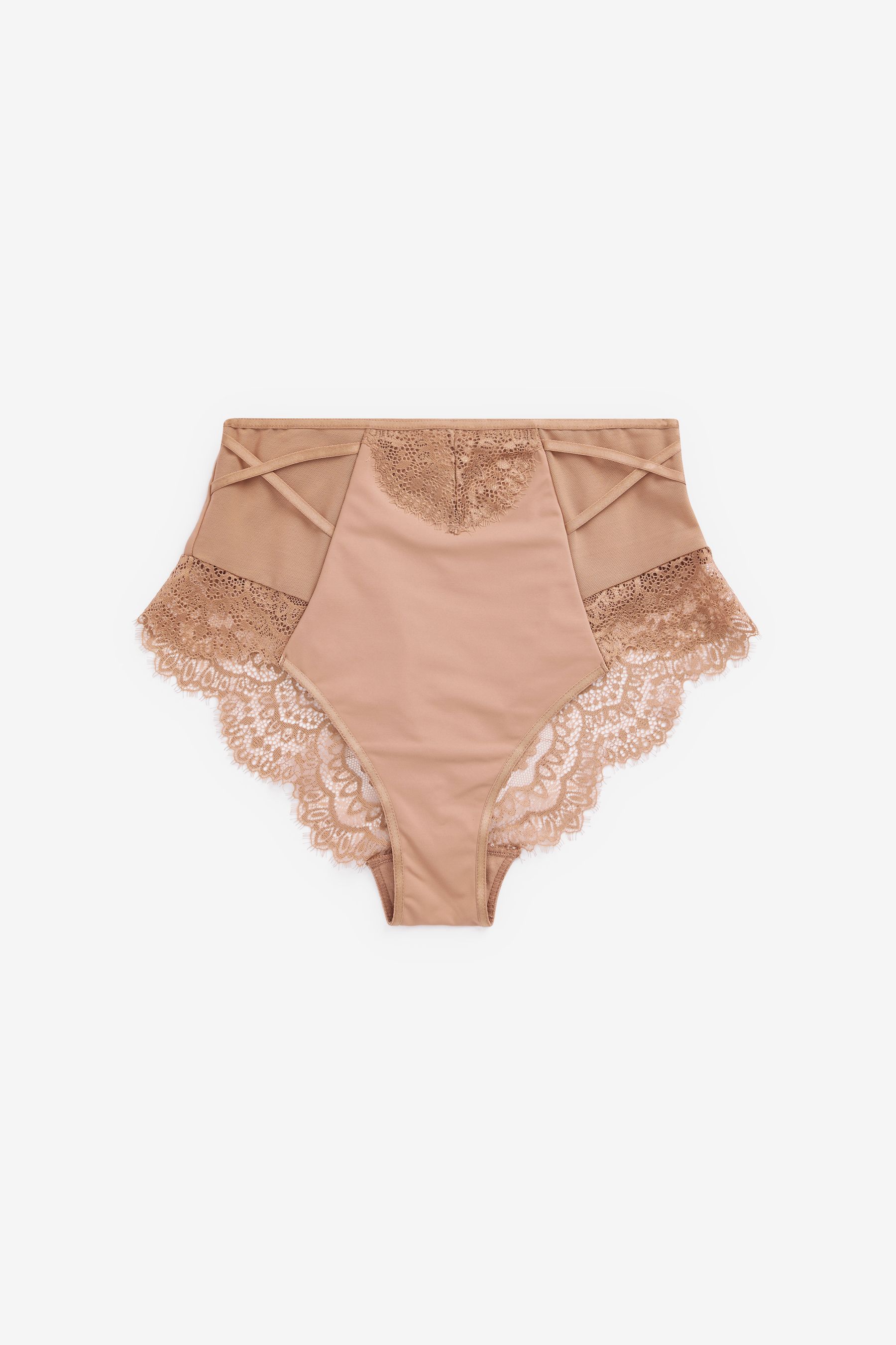 Tummy Control Lace Knickers 2 Pack